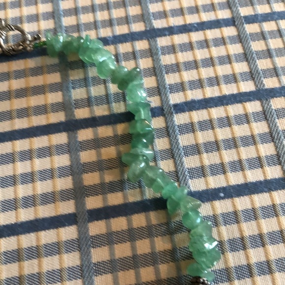 Faux Jade Vintage Necklace - Picture 3 of 4